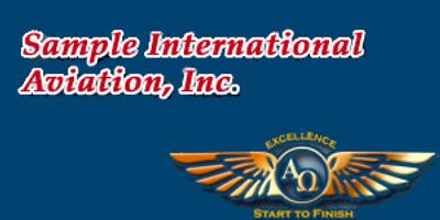 Sample International Aviation, Inc.